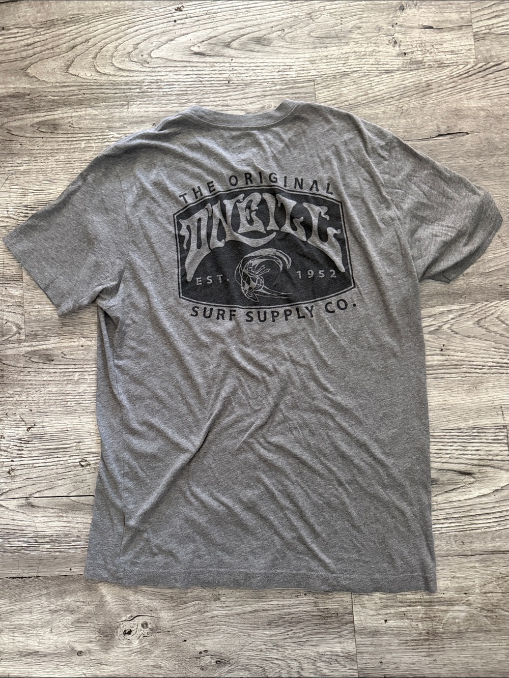 O'Neill Gray Short-Sleeve Pocket Graphic Tee - Picture 3 of 3